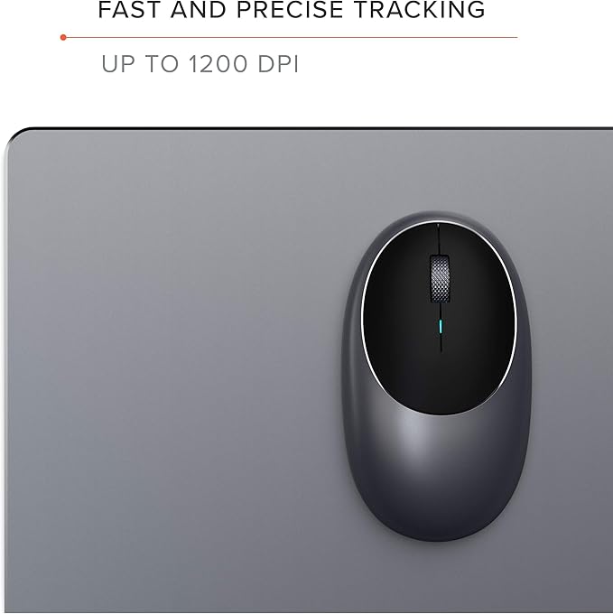 Satechi M1 Wireless Bluetooth Mouse, USB-C Rechargeable, Compact & Portable - Image 3