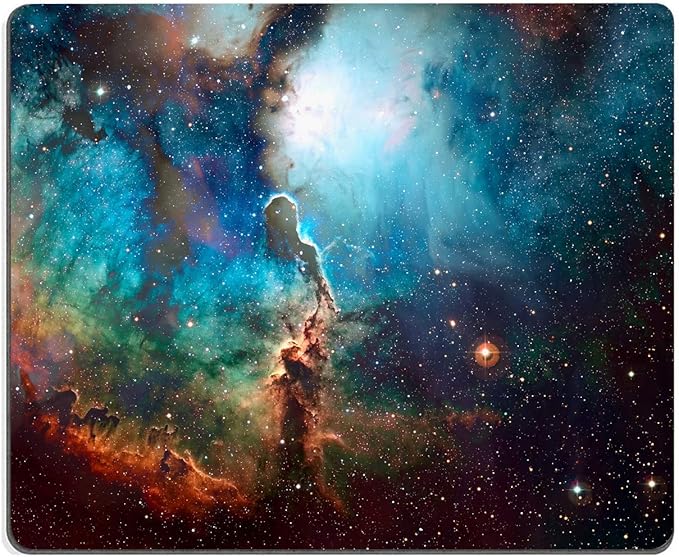 Mouse Pad, Space Mouse Pad, Gaming Mouse Mat, Square Waterproof Mouse Pad by EASTSMOOTH