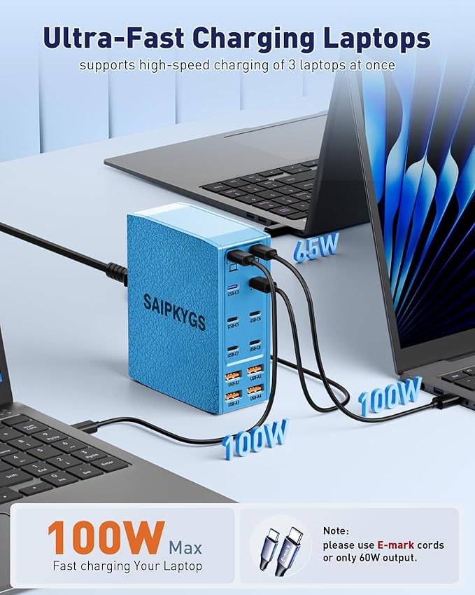 Charging Station, 12-Port USB C Charger Block - Image 3