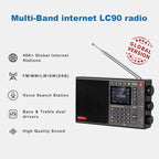 CHOYONG LC90 Multi-Band Smart Internet Radio Portable AM/FM, Longwave and - Image 2
