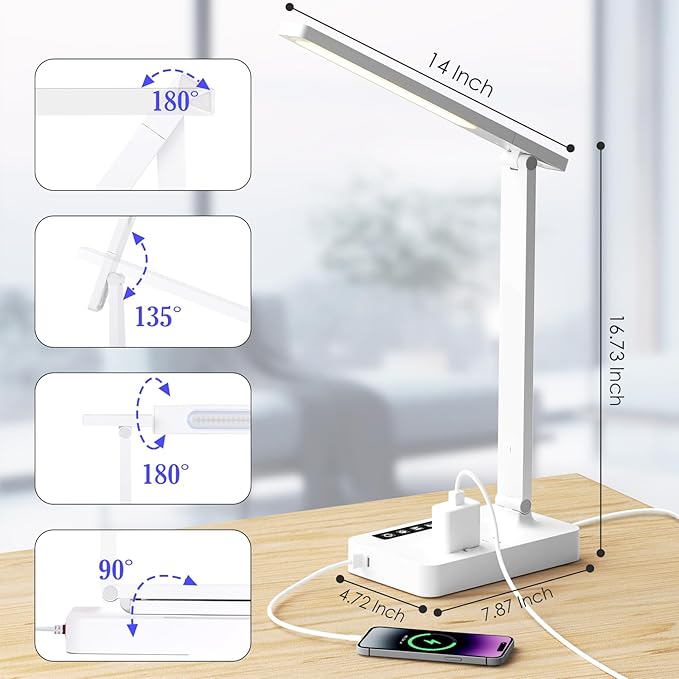 Infiway LED Desk Lamps for Home Office: Desk Lamp - Image 7