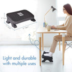 Scalebeard Under Desk Footrest, Ergonomic Foot Stool - Image 6