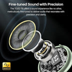 TOZO T6 Wireless Earbuds, Stereo Sound in Ear Headphones, 50 Hours Playtime - Image 2