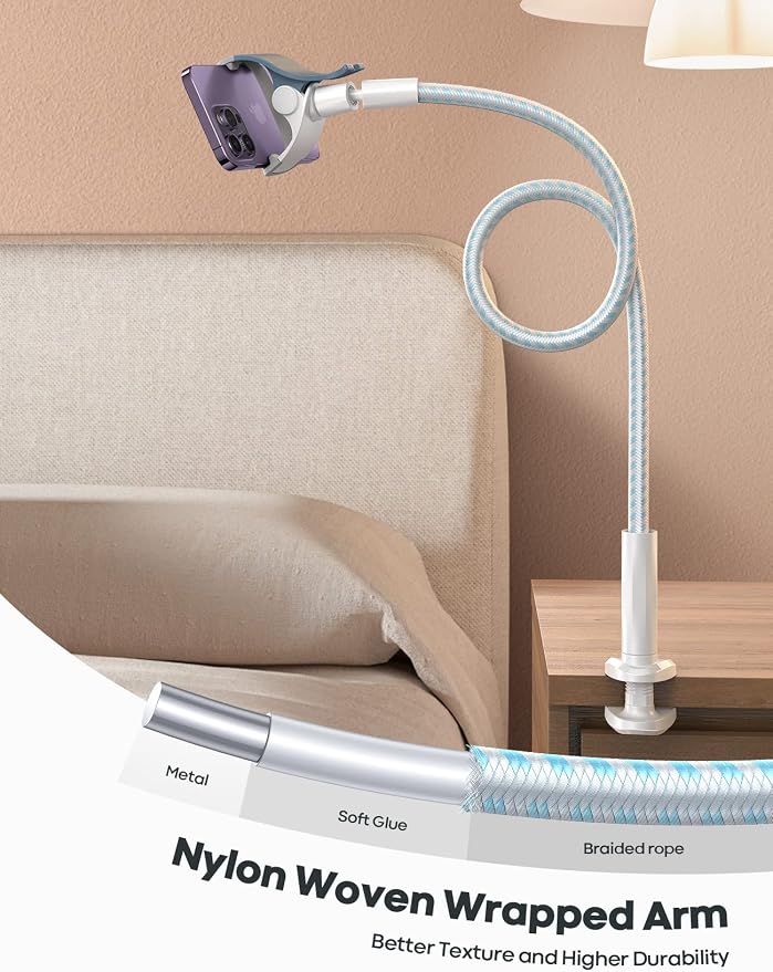 Lamicall Gooseneck Phone Holder Bed - Image 2