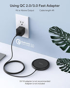 Wireless Charger, 15W Max Fast Wireless Charging Pad 2-Pack Compatible - Image 6