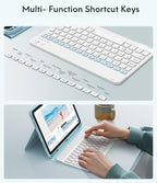 CHESONA Keyboard Case for iPad 11th/10th Generation, Detachable Wireless - Image 5