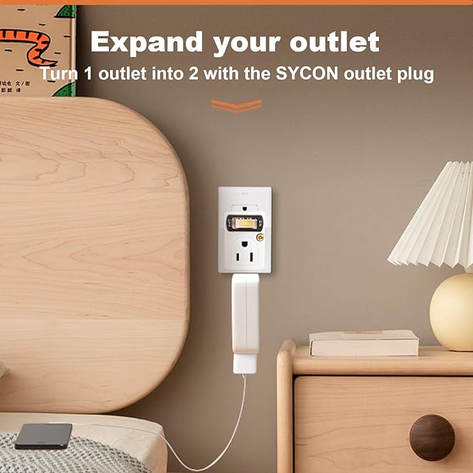 SYCON Adapter Outlet Extender - Image 6