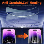 Hydrogel Film Screen Protector for iPhone 14 Pro/iPhone 14, Soft TPU - Image 3