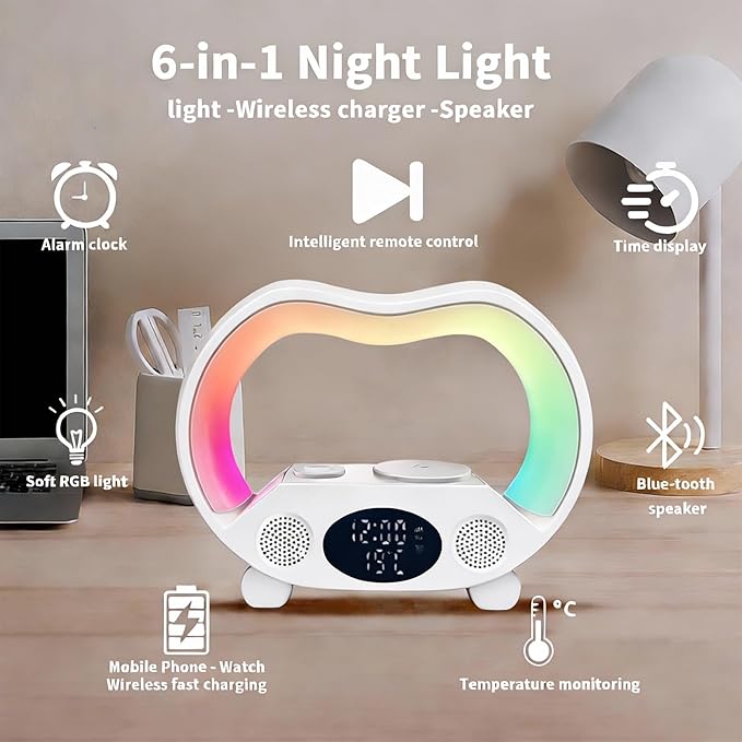 6-in-1 Wireless Charging Station - Image 2