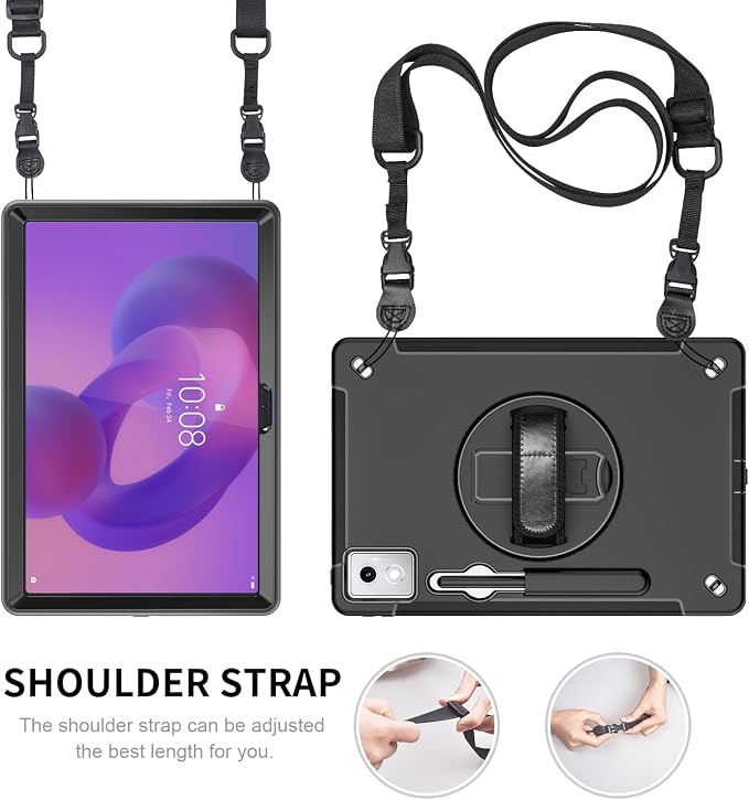 ZenRich Rugged Case for Lenovo Idea Tab Pro 12.7inch, Heavy Duty Shockproof - Image 4