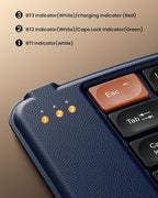 ProtoArc Ergonomic Foldable Keyboard, XK03 Split Folding Travel Bluetooth - Image 5