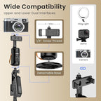 P08 Auto Face Tracking Phone Holder, No APP, 360°Rotation Phone Tracking Gimbal - Image 5