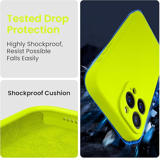 FireNova Designed for iPhone 15 Pro Max Case, Silicone Upgraded Phone Case with - Image 4