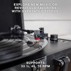 Victrola Journey Bluetooth Portable Suitcase Record Player – - Image 3