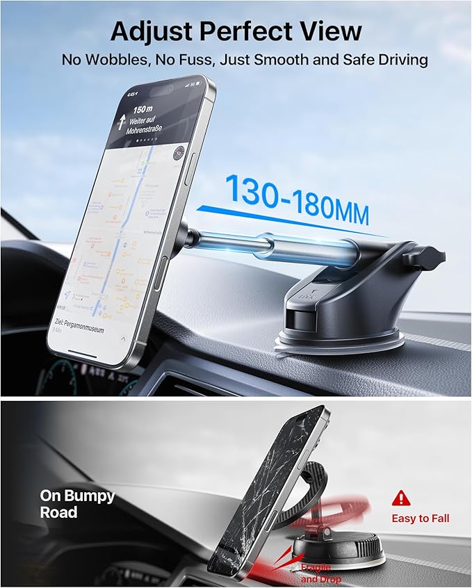【True Military-Grade】andobil 3 in1 Magnetic Phone Holder - Image 3