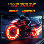SANSUI 27 Inch WQHD 2560X1440 Curved Gaming Monitor, 180Hz MPRT 1ms Computer - Image 4