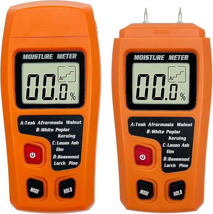 Digital Wood Moisture Meter Wood Humidity Tester Hygrometer Timber Damp - Image 3