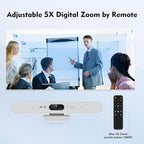 TOALLIN 4K Webcam with Microphone and Speaker, All-in-One Video Conferencing - Image 6