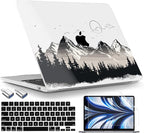 TWOLSKOO Compatible with M4 MacBook Air 13.6 inch Case 2025-2022 Release M4 by TWOLSKOO