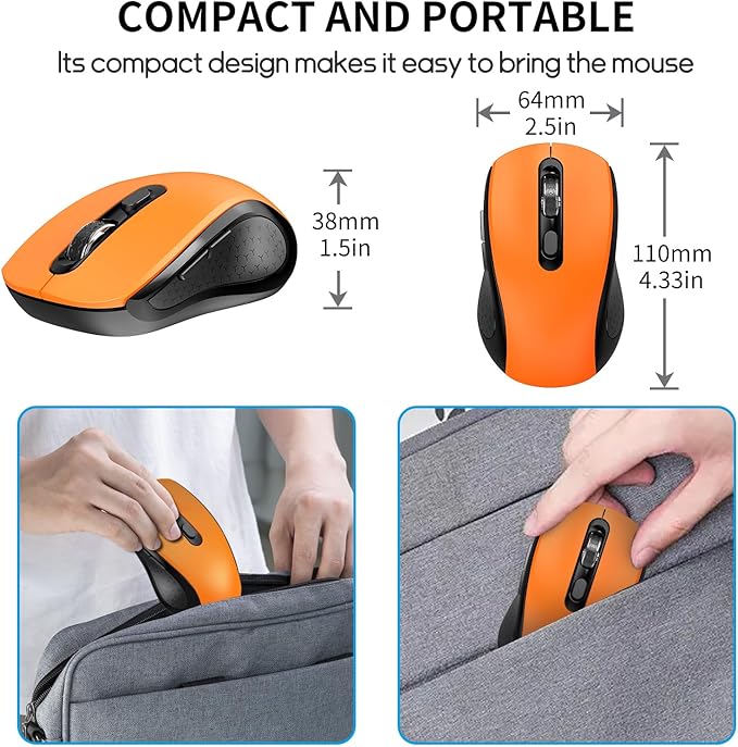 Wireless Mouse With Side Buttons Suitable - Image 6