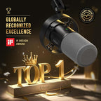 FIFINE Dynamic Microphone, XLR/USB Podcast Recording PC Microphone - Image 2