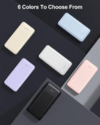 2-Pack 10000mAh Power Bank Fast Charging, 22.5W Compact USB C Portable Charger - Image 5