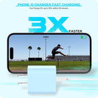 【Apple MFi Certified】20W USB C Fast Charger iPhone 16 15 Charge Block 3Pack 6 - Image 3