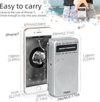 PRUNUS J-166 Portable Radio AM FM, Battery Operated Radio - Image 5