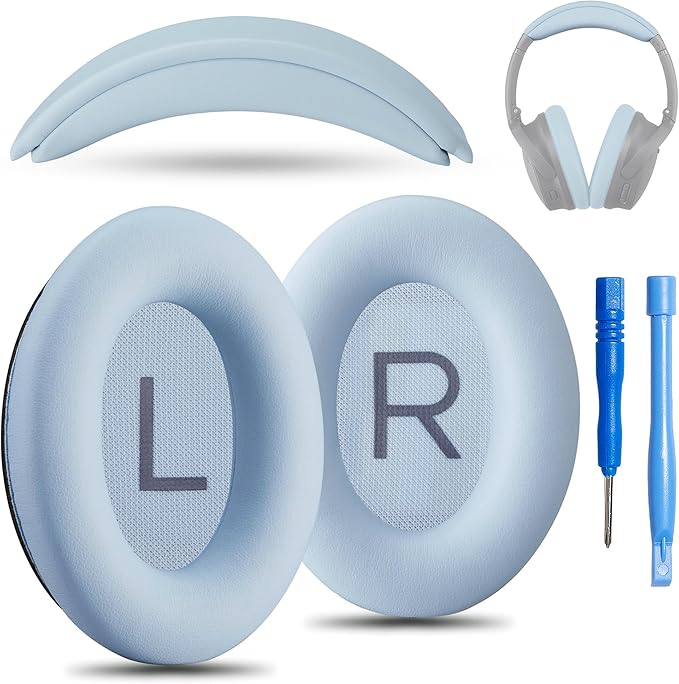 Replacement QC Ear Pad/Headband Pad Cushion. Compatible by AccessoryHouseGlobalUSA
