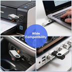 ABLAZE 8GB USB Flash Drive 100 Pack, USB 2.0 Thumb Drives Bulk Memory Sticks - Image 7