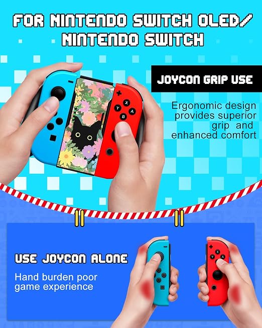 Lotadilo Joy-Con Grip for Nintendo Switch/Switch Oled - Image 2