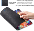 Colorful Galaxy Clouds Mouse Pad, Gaming Non-Slip Rubber Base Mouse Pads - Image 2