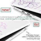 TWOLSKOO Compatible with M4 MacBook Air 13.6 inch Case 2025-2022 Release M4 - Image 2