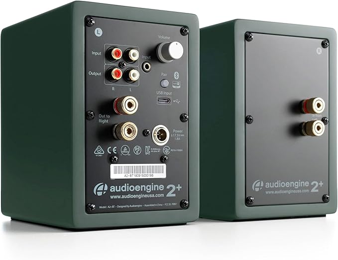 Audioengine A2+ Desktop 24 Bit Limited Edition Wireless Bluetooth Desktop - Image 2
