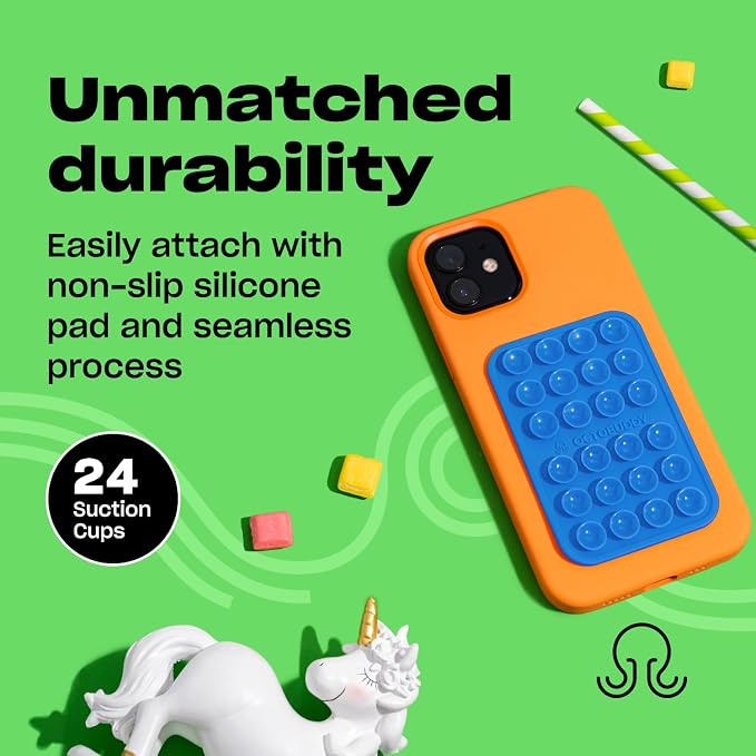 Classic - Silicone Suction Phone Case Adhesive Mount - Hands-Free, Strong Grip - Image 4