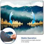 Mountains Landscape Mouse Mat, Waterproof Non Slip Rubber Base Mouse Pad - Image 6