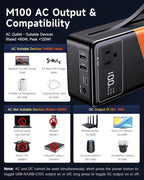 Portable Power Station 99.9Wh Power Bank - Image 6