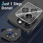 YWXTW Designed for iPhone 15 Pro/iPhone 15 Pro Max Camera Lens Protector Bling - Image 4