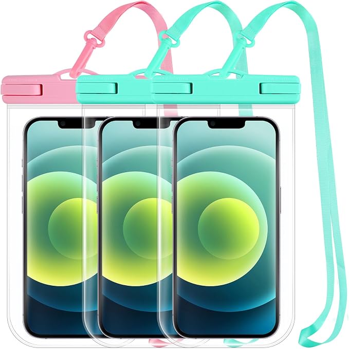 2025 Waterproof Phone Pouch: 3 Pack Cruise Ship Essentials Must Haves Dry Bag by MRLUYU