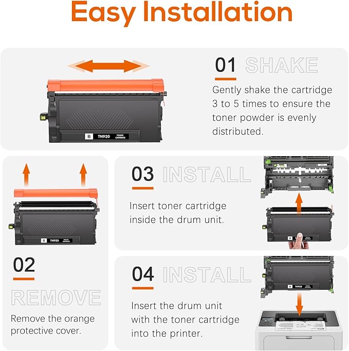 TN920XL TN920 Toner Compatible for Brother TN-920 XL TN920XL Toner - Image 6