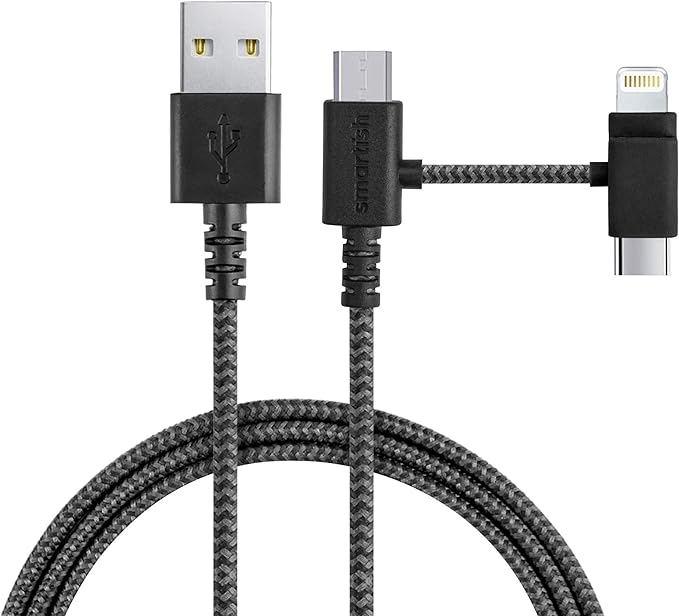 Smartish USB-C/Lightning Cable for iPhone 16/15/14 by Smartish-PhoneCasesandStuff
