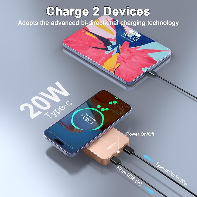 Portable Charger Power Bank Charging Powerbank - Image 5