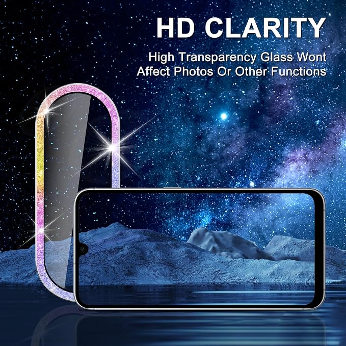 for Samsung Galaxy A26/A36/A56 Camera Lens Protector, Individual Metal Ring - Image 4