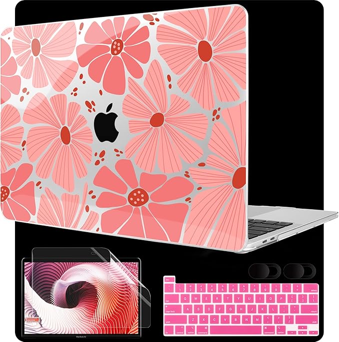 MEEgoodo Case for MacBook Pro 13 inch Case 2022 2021 2020 New A2338 M2/M1 A2251 by MEEgoodo