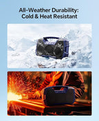 IPX7 Waterproof Outdoor Bluetooth Speaker, 32H Playtime, Floating Design - Image 6