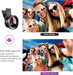 Apexel Phone Camera Lens, 2 in 1 Cell Phone Clip-on Lens Kit 0.45X Wide Angle - Image 3