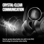 OXS Storm A2 Wireless Gaming Headset, Active Noise Cancellation, Over Ear - Image 6