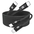 USB-C to USB-C Cable, 100W USB C to C Fast Charging Cable, Braided Type C by Avatcen