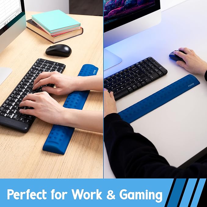 i-Rocks Ergonomic Memory Foam Keyboard Wrist Rest - Image 7