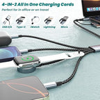 Travel Essentials 4 in 2 Multi Charging Cable - Image 2